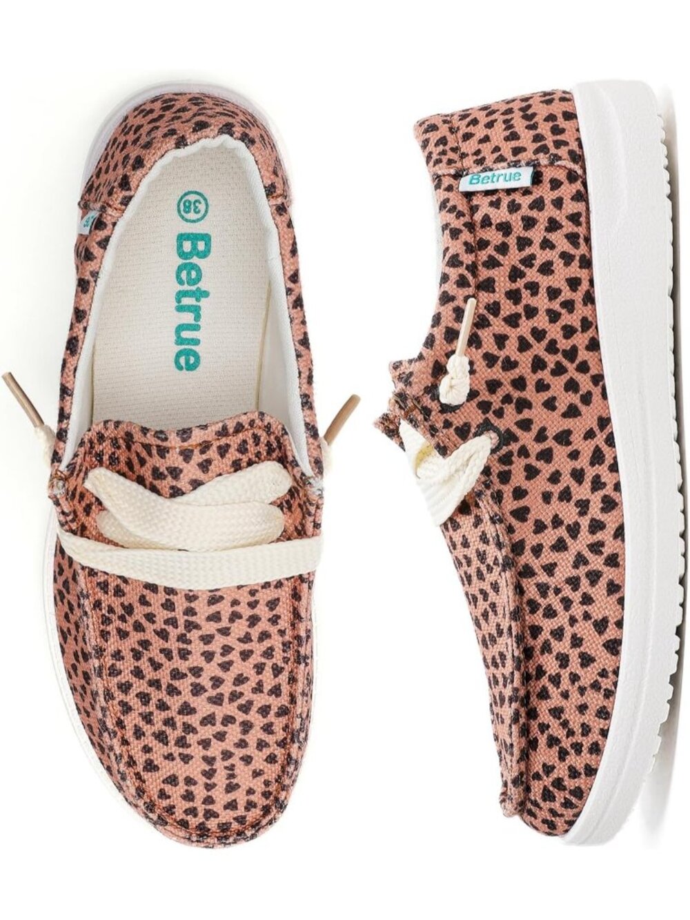 🆕Women's Coffee Lightweight Boat Shoes Casual Loafers, Slip On Deck Shoes